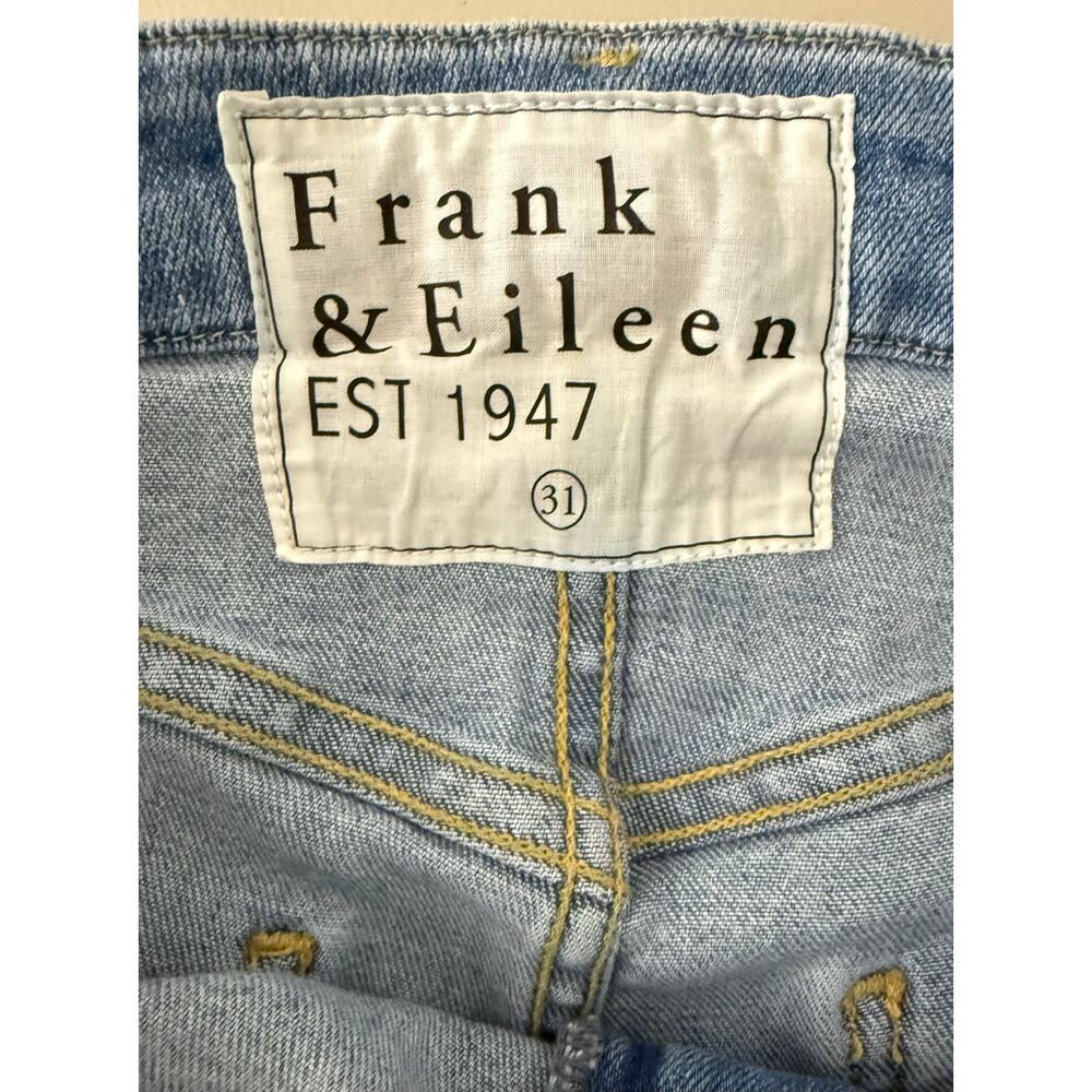 Frank & Eileen Derry High Rise Crop Jeans Classic Blue Wash Size 31 - Picture 12 of 16